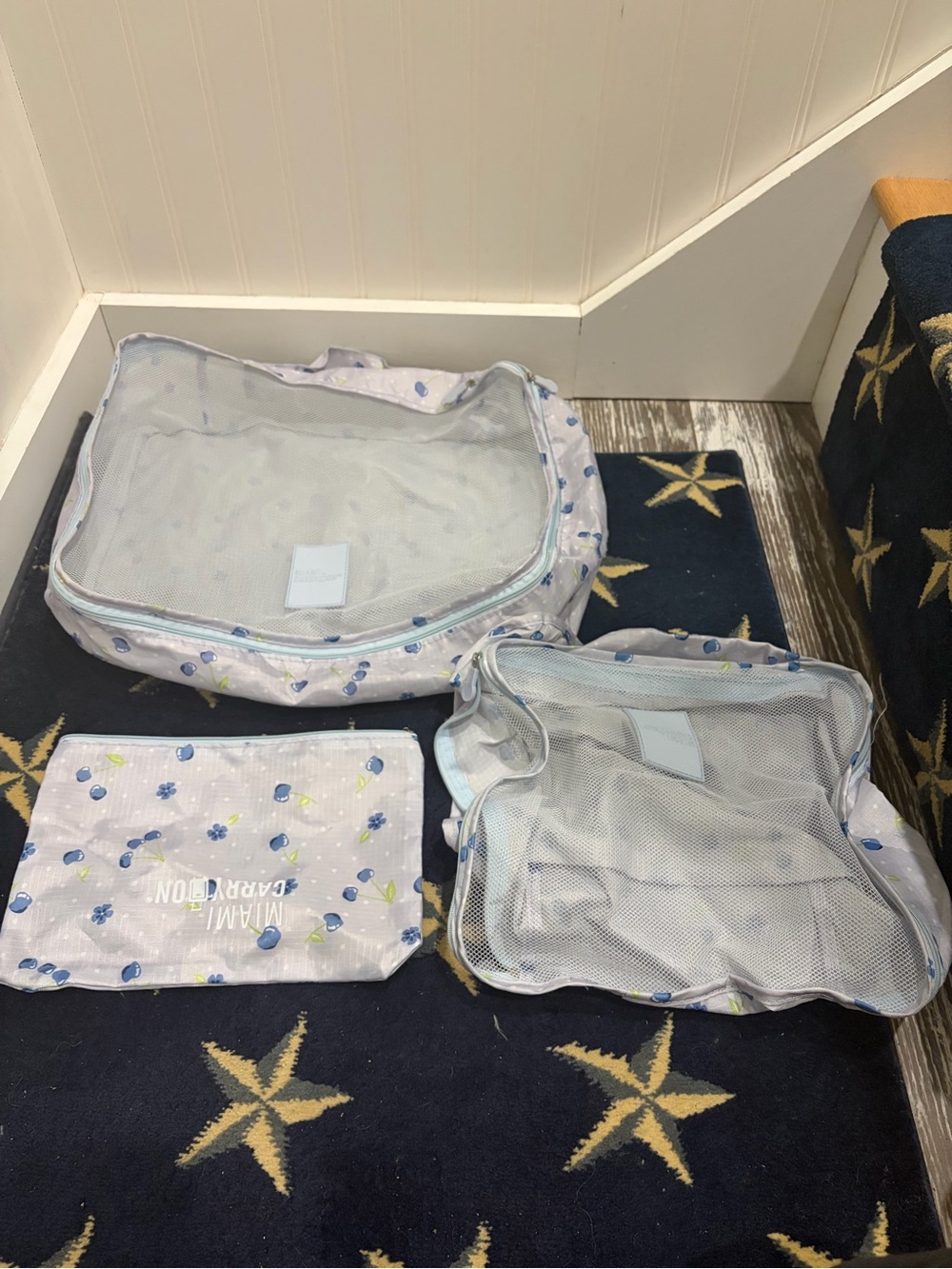 3 piece luggage and carryon organizers
